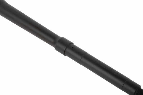 The Criterion hybrid barrel is made from 4150 steel with a parkerized finish